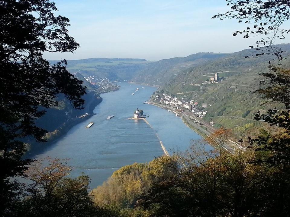 Hotel Deutsches Haus Kaub Exteriör bild